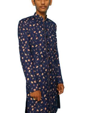 Printed Sherwani