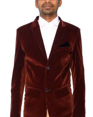 Velvet Blazer